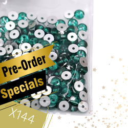 Strass à coudre 4MM Green Zircon